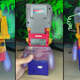 A collage of a Game Boy Color being saddled with more and more attachments.